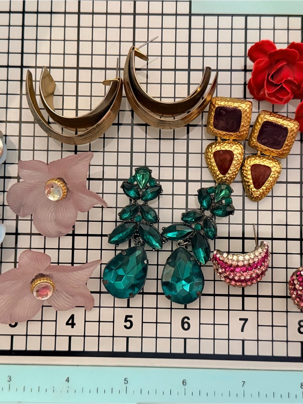 Vintage Post Earrings selling as a collection